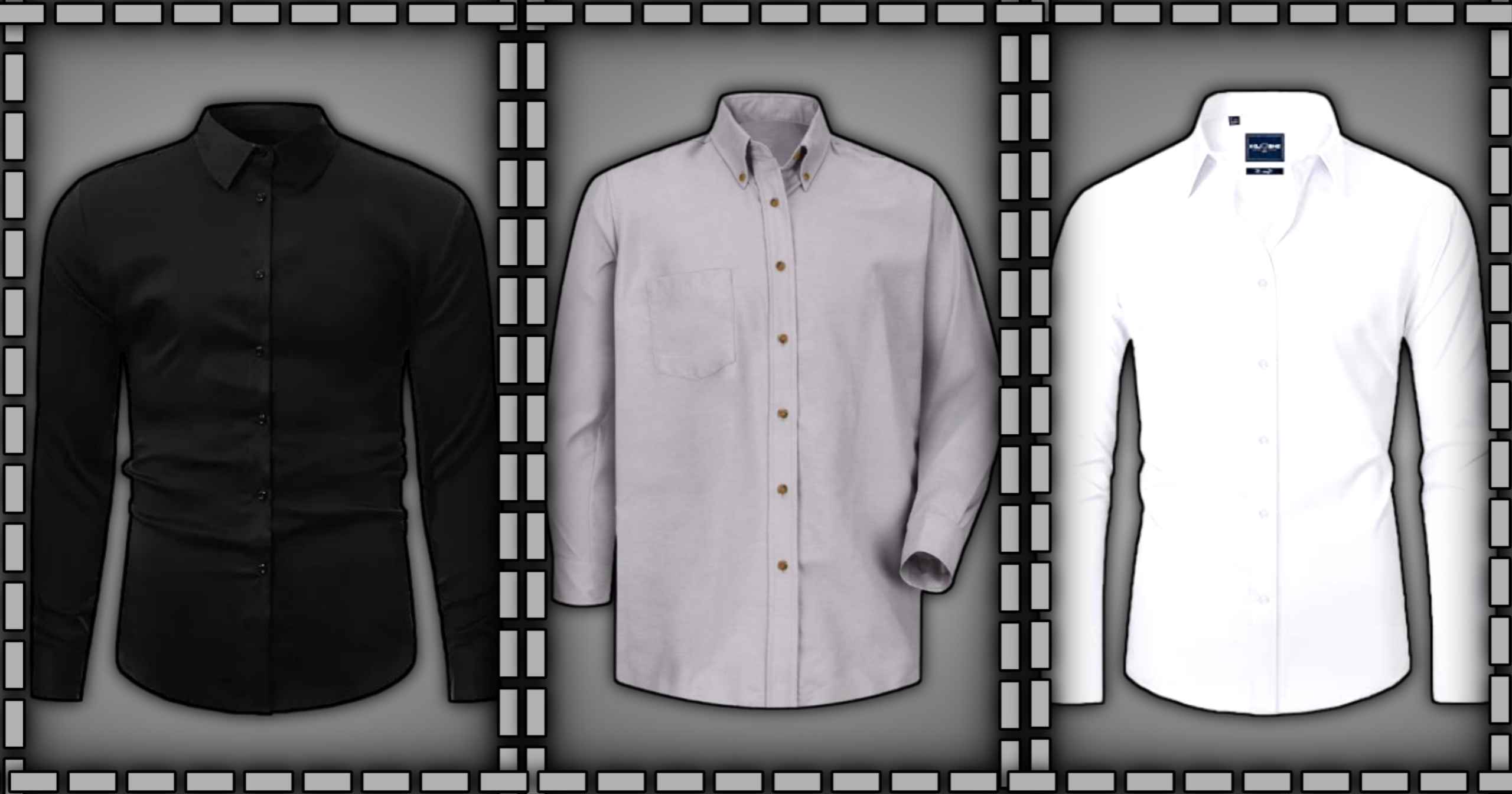 Which shirt styles are best for formal events?